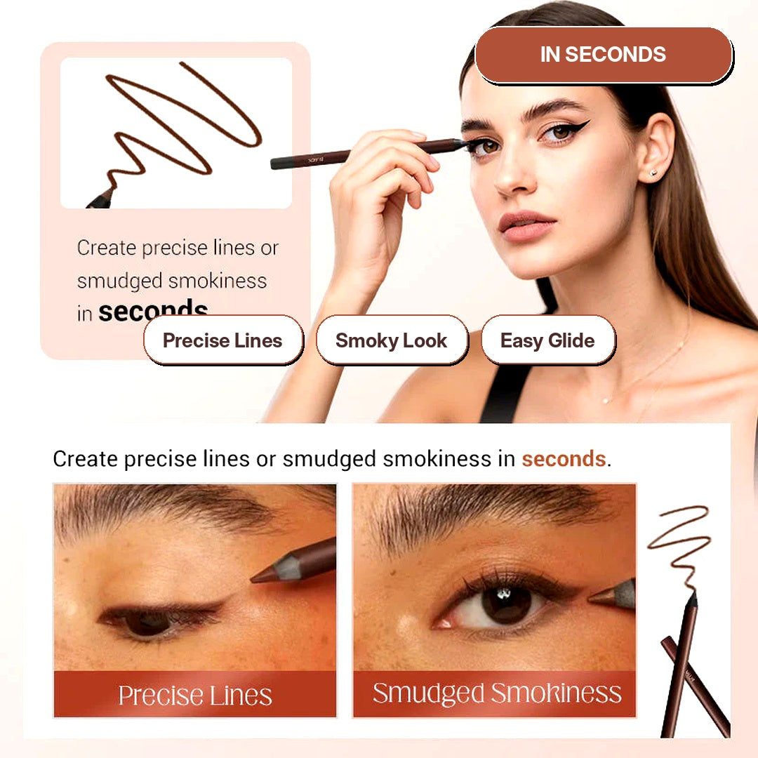 Final 3 Hours: Buy one, 24HR Get One FREE! Waterproof Eyeliner a Day to Night Wear