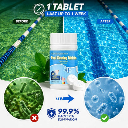 The Next-Gen Pool Purifier is here ✨ 2X Stronger Algae Control, Gentle & Safe for Kids! 👨‍👩‍👧‍👦