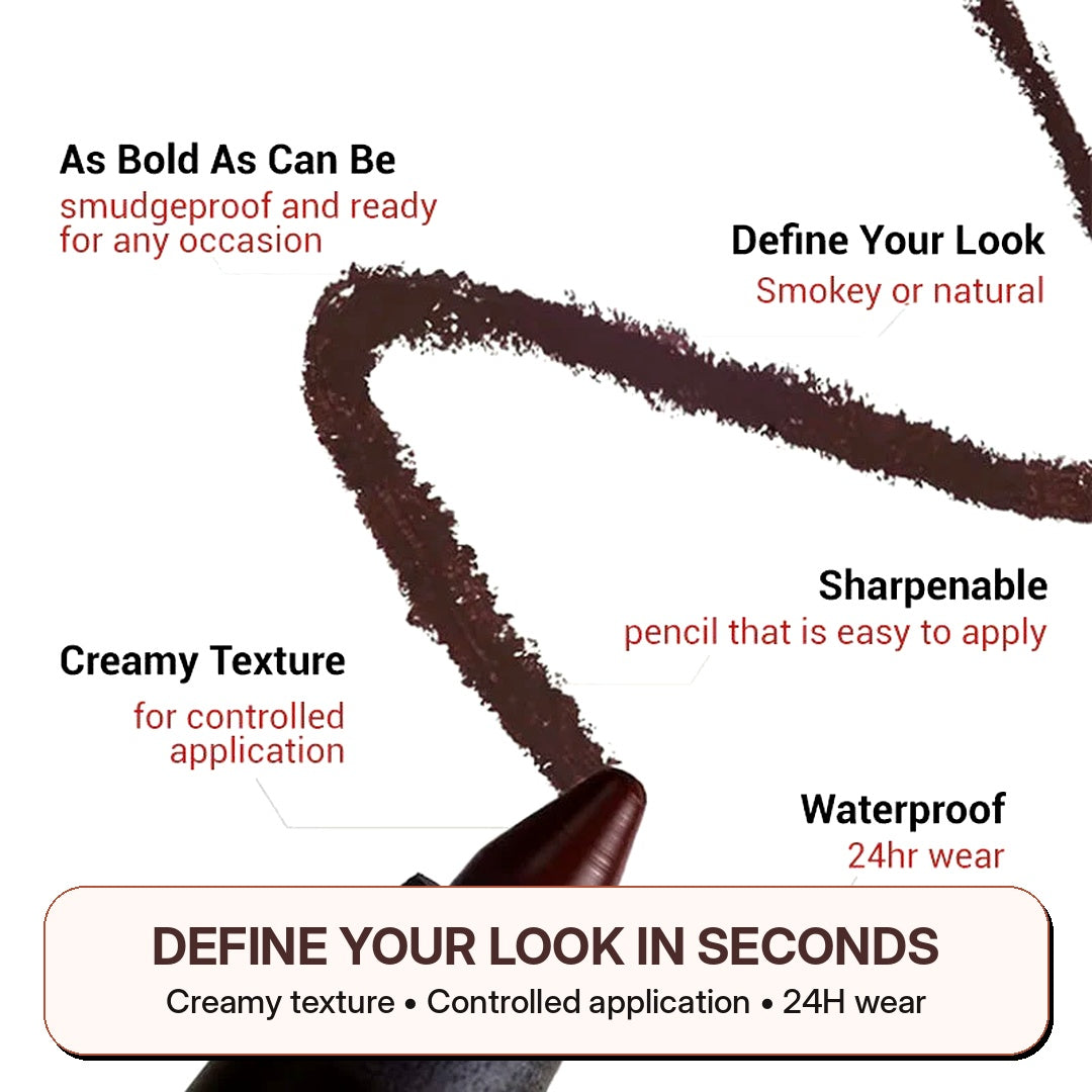 Final 3 Hours: Buy one, 24HR Get One FREE! Waterproof Eyeliner a Day to Night Wear