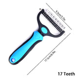 🐾 Professional Deshedding Tool for Dogs & Cats – Gentle, Efficient & Fur-Free Home ✨💖